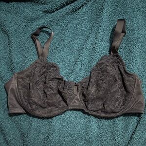 Elegant Black Lace Bra